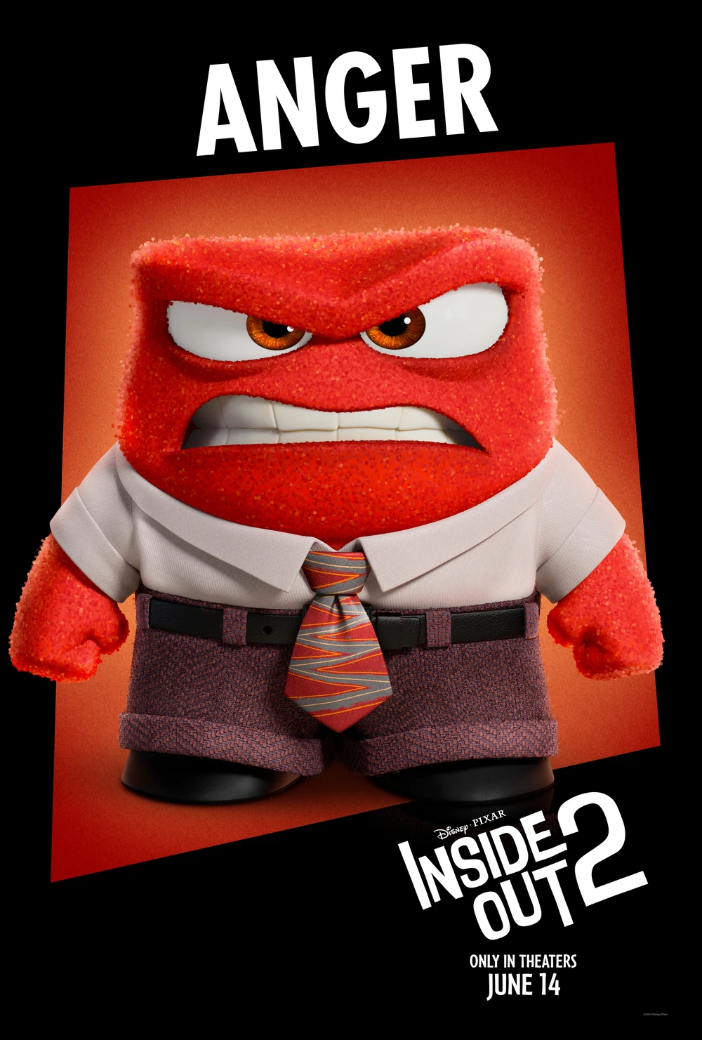 Anger emotion character