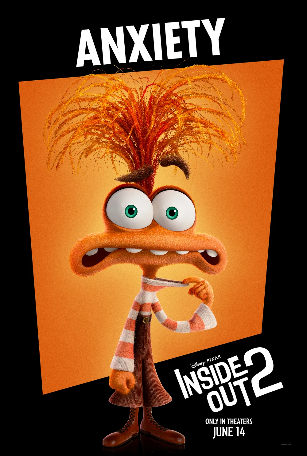 Anxiety emotion character