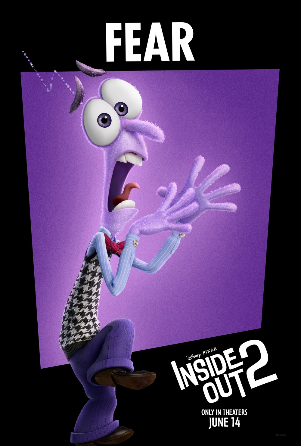 Fear emotion character