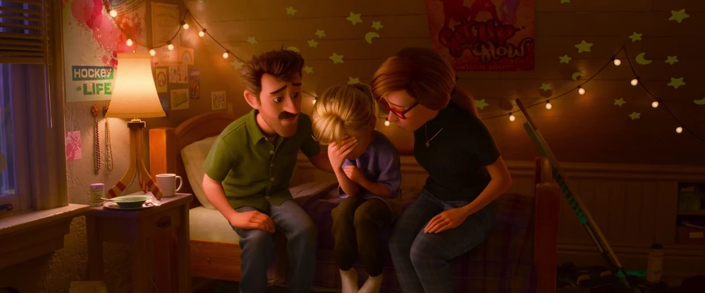 Riley Opens Up to Her Parents